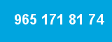 965 171 81 74 965 171 81 74